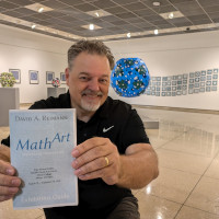 David Reimann at his Exhibition